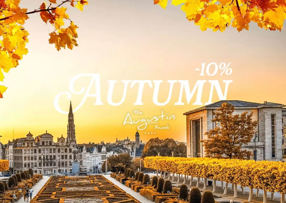 Hôtel The Augustin Brussels - 4 star hotel near train station -10% discount autumn offer